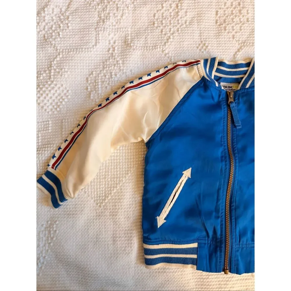 Genuine Kids OshKosh Varsity Bomber 3T Stars